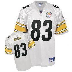 Cheap Heath Miller Steelers Jersey #83 White From China