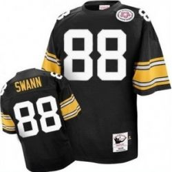 Cheap Lynn Swann Steelers Jersey #88 Black Throwback From China