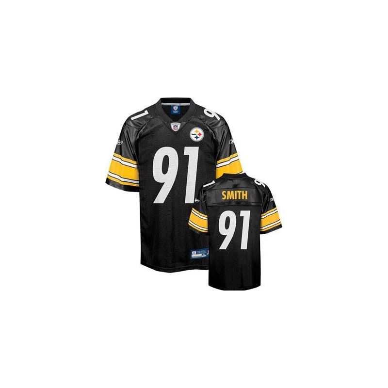Cheap Aaron Smith Steelers Jersey #91 Black From China Cheap Aaron Smith Steelers Jersey #91 Black From China