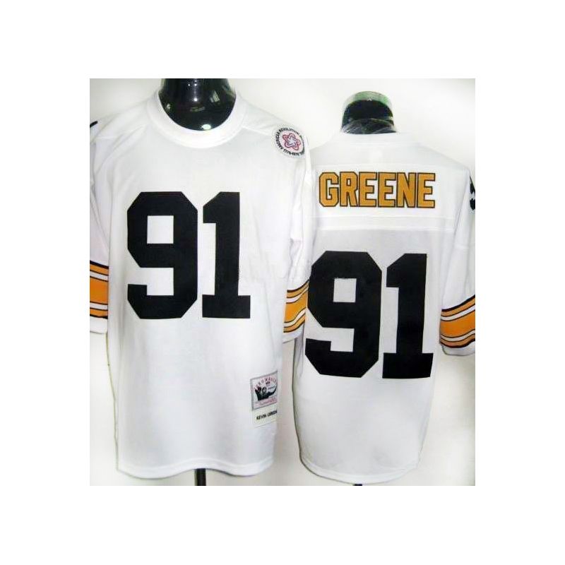 Cheap Kevin Greene Steelers Jersey #91 White Throwback From China Cheap Kevin Greene Steelers Jersey #91 White Throwback From China
