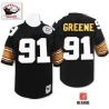 Cheap Kevin Greene Steelers Jersey #91 Black Throwback From China