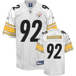 Cheap James Harrison Steelers Jersey #92 White From China