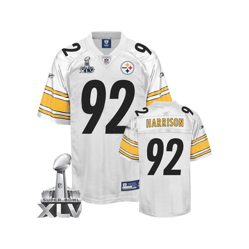 Cheap James Harrison Steelers Jersey #92 White 2011 Super Bowl XLV From China Cheap James Harrison Steelers Jersey #92 White 2011 Super Bowl XLV From China