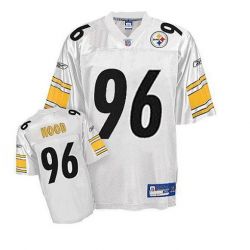 Cheap Evander Hood Steelers Jersey #96 White From China