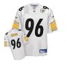 Cheap Evander Hood Steelers Jersey #96 White From China