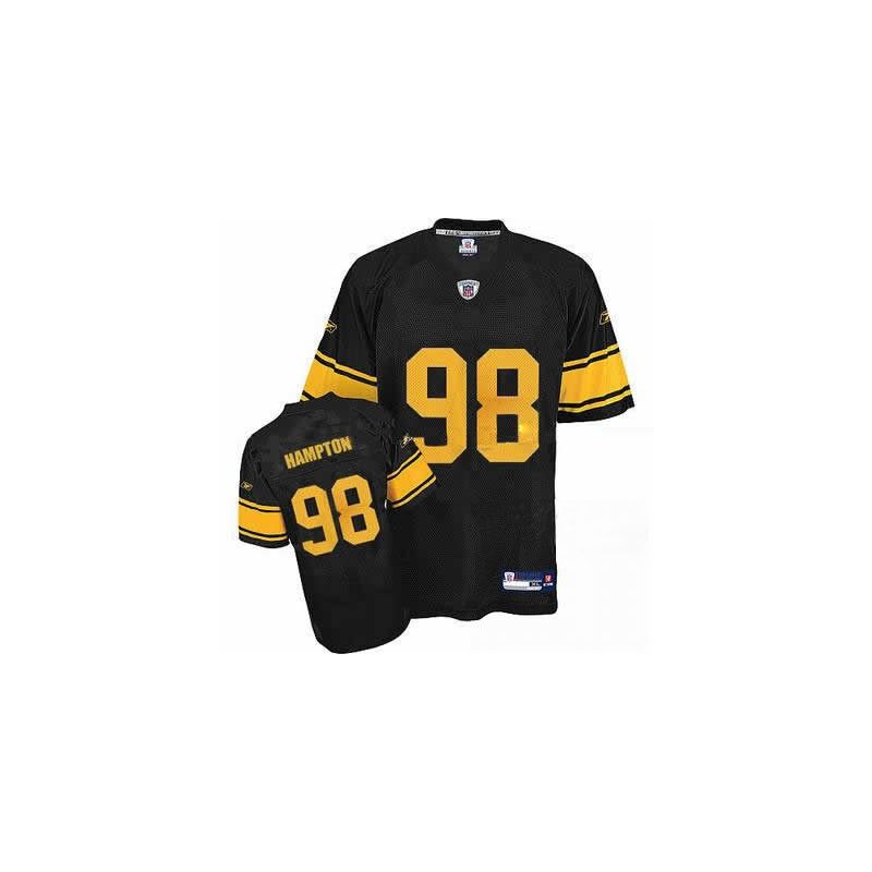 Cheap Casey Hampton Steelers Jersey #98 Black Yellow Number From China Cheap Casey Hampton Steelers Jersey #98 Black Yellow Number From China