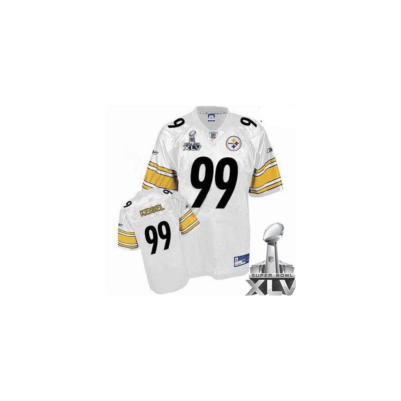Cheap Brett Keisel Steelers Jersey #99 White 2011 Super Bowl XLV From China Cheap Brett Keisel Steelers Jersey #99 White 2011 Super Bowl XLV From China