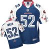 Cheap Patrick Willis 49ers Jersey #52 Blue 2010 all-star From China