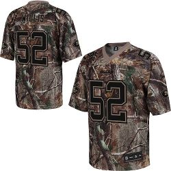 Cheap Patrick Willis 49ers Jersey #52 Camo From China