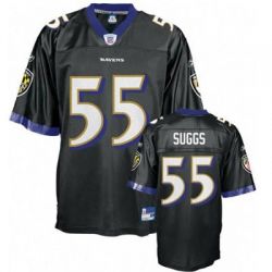 Cheap Terrell Suggs Ravens Jersey #55 Black From China