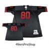 Cheap Jerry Rice 49ers Jersey #80 Black Throwback From China