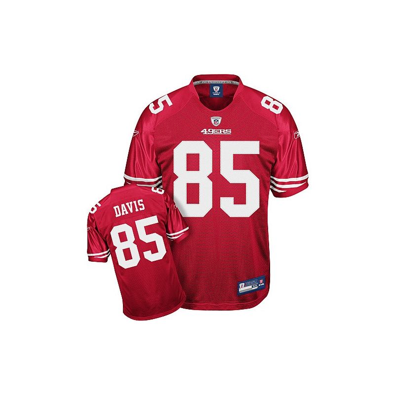 Cheap Vernon Davis 49ers Jersey #85 Red From China Cheap Vernon Davis 49ers Jersey #85 Red From China