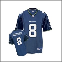 Cheap Matt Hasselbeck Seahawks Jersey #8 Blue From China