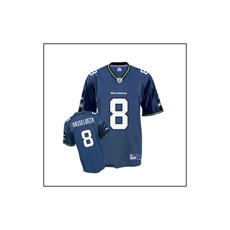 Cheap Matt Hasselbeck Seahawks Jersey #8 Blue From China