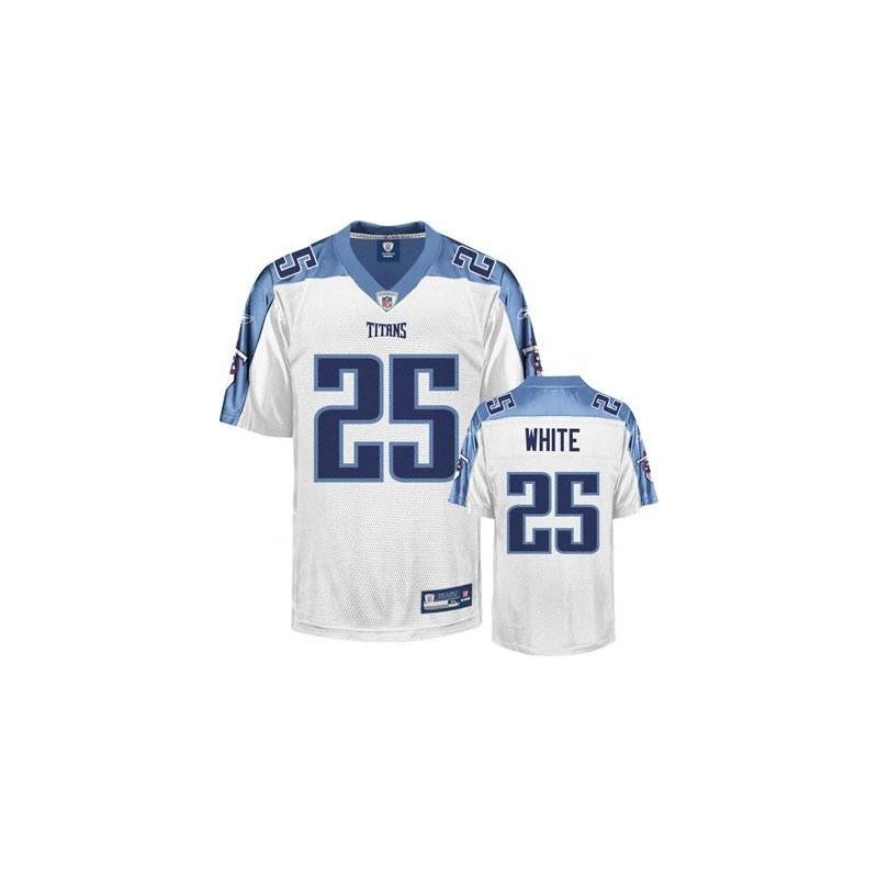 Cheap WhLenDale White Titans Jersey #25 White From China