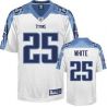Cheap WhLenDale White Titans Jersey #25 White From China