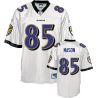 Cheap Derrick Mason Ravens Jersey #85 White From China