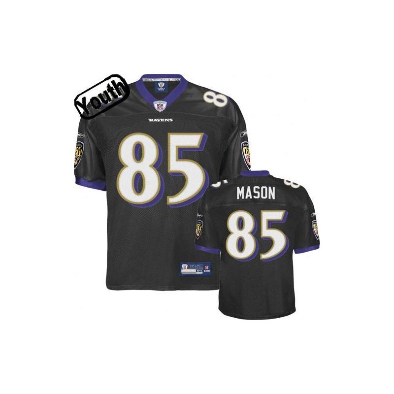 Cheap Derrick Mason Ravens Youth Jersey #85 black From China Cheap Derrick Mason Ravens Youth Jersey #85 black From China