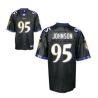 Cheap Jarret Johnson Ravens Jersey #95 Black From China