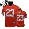 Cheap Joe Haden Browns Youth Jersey #23 Orange From China