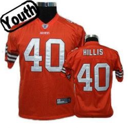 Cheap Peyton Hillis Browns Youth Jersey #40 Orange From China