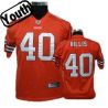 Cheap Peyton Hillis Browns Youth Jersey #40 Orange From China