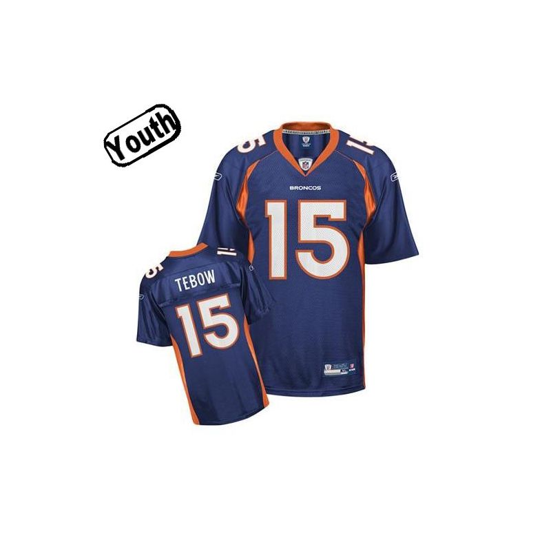 Cheap Tim Tebow Broncos Youth Jersey #15 Blue From China Cheap Tim Tebow Broncos Youth Jersey #15 Blue From China
