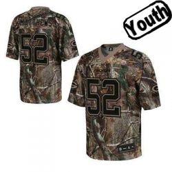 Cheap Clay Matthews Packers Youth Jersey #52 Camo From China