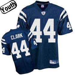 Cheap Dallas Clark Colts Youth Jersey #44 Blue From China