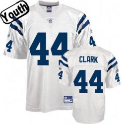 Cheap Dallas Clark Colts Youth Jersey #44 White From China
