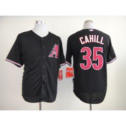 Cheap Trevor Cahill Diamondbacks Jersey From China #35 Black