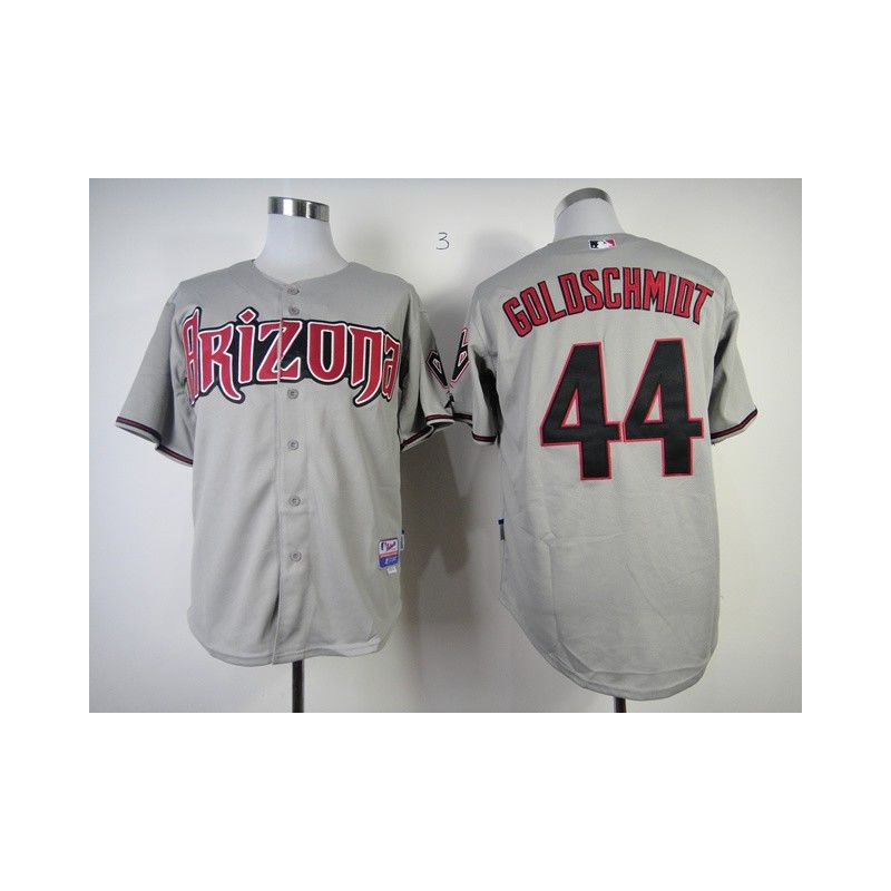 Cheap Paul Goldschmidt Diamondbacks Jersey From China #44 Grey