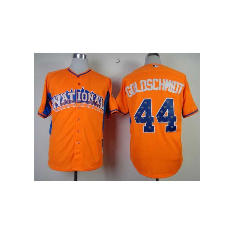 Cheap Paul Goldschmidt Diamondbacks Jersey From China #44 Orange 2013 All-Star