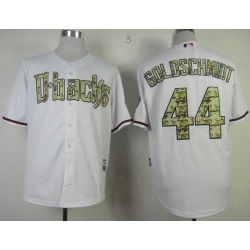 Cheap Paul Goldschmidt Diamondbacks Jersey From China #44 White Camo Font