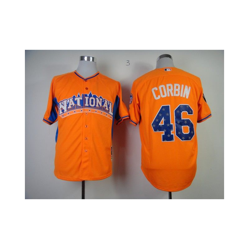 Cheap Patrick Corbin Diamondbacks Jersey From China #46 Orange 2013 All-Star