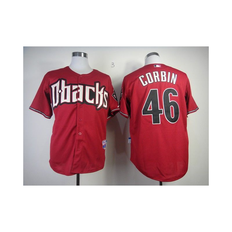 Cheap Patrick Corbin Diamondbacks Jersey From China #46 Red