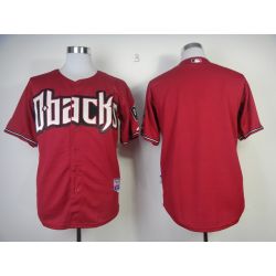 Cheap Diamondbacks Jersey From China Red Blank