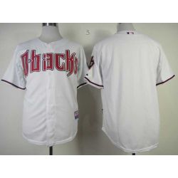 Cheap Diamondbacks Jersey From China White Blank