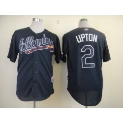 Cheap BJ Upton Braves Jersey From China #2 Blue