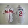 Cheap BJ Upton Braves Jersey From China #2 White