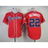 Cheap Jason Heyward Braves Jersey From China #22 Red 2014