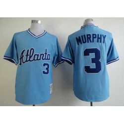 Cheap Dale Murphy Braves Jersey From China #3 Baby Blue throwback 1982