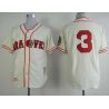 Cheap Dale Murphy Braves Jersey From China #3 Cream throwback