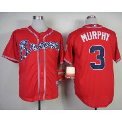 Cheap Dale Murphy Braves Jersey From China #3 Red 2014