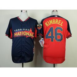 Cheap Craig Kimbrel Braves Jersey From China #46 Blue-Red National League