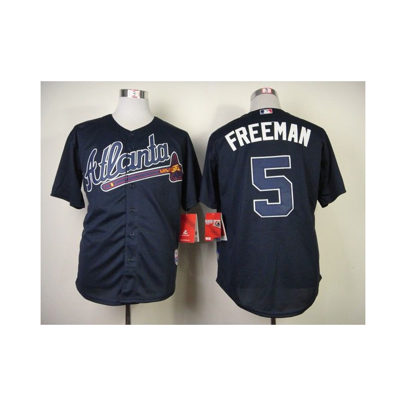 Cheap Freddie Freeman Braves Jersey From China #5 Blue