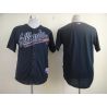 Cheap Braves Jersey From China Blue Blank