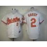 Cheap JJ Hardy Orioles Jersey From China #2 White