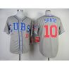 Cheap Ron Santo Cubs Jersey From China #10 Grey 2014 new