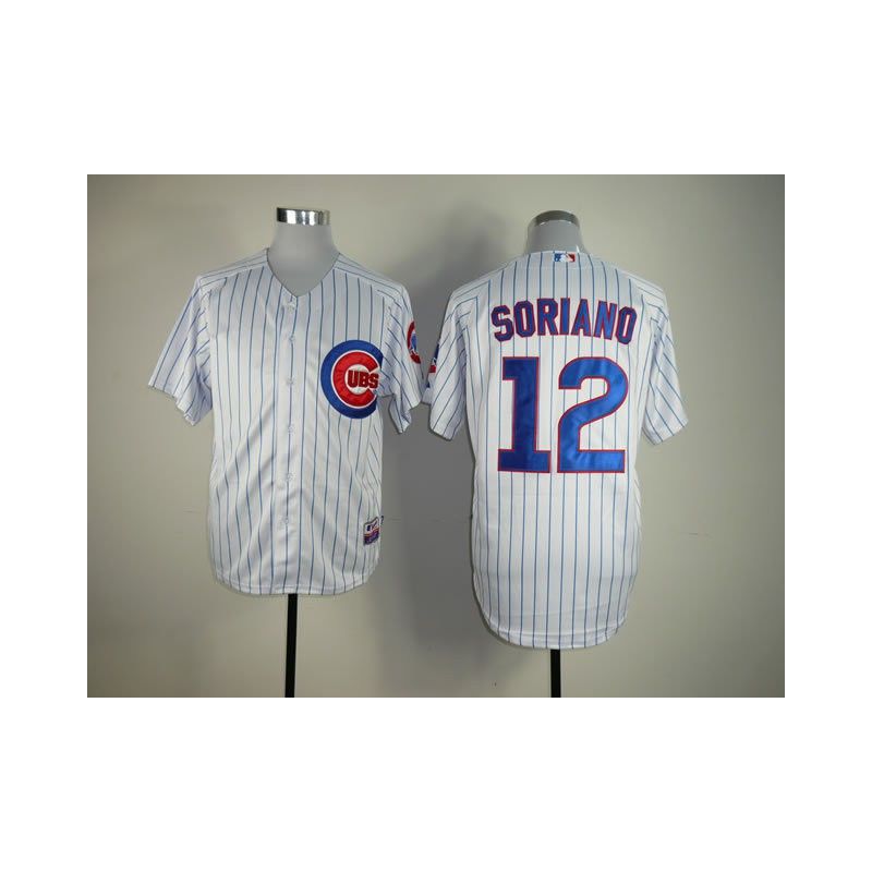 Cheap Alfonso Soriano Cubs Jersey From China #12 White